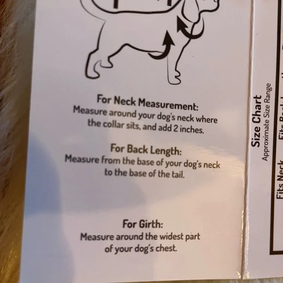 Cozy Cream Dog Sweater oat meal color - Picture 4 of 6